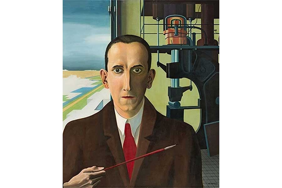 Grossberg Selbstbildnis, von der Heydt Museum